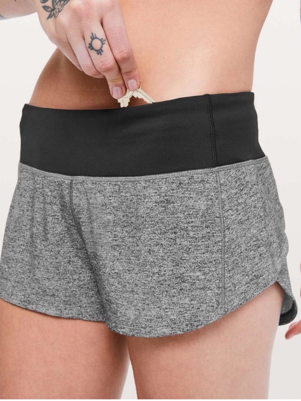 Lululemon Speed Up Short 2.5" Black